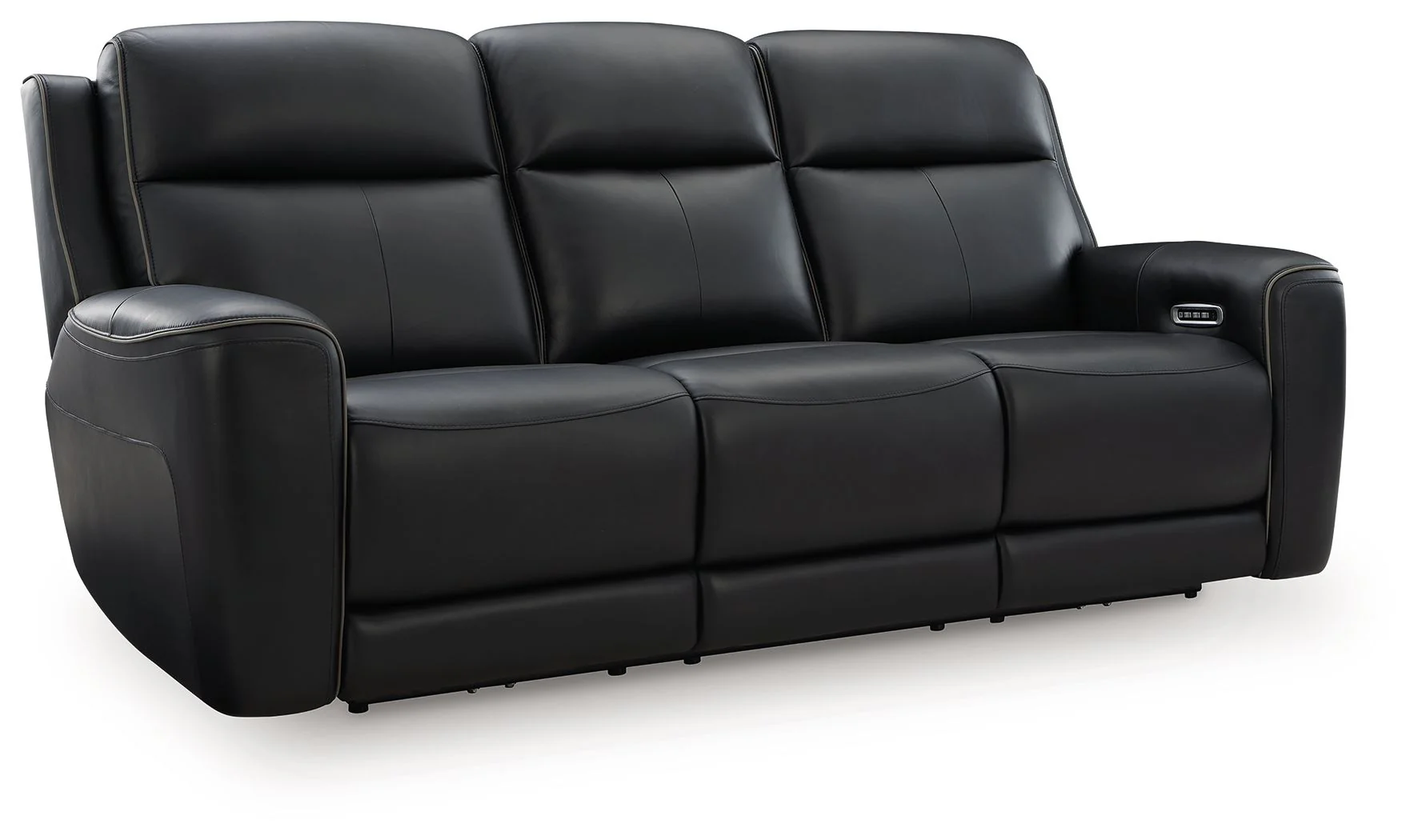 5Z-Relaxation - Power Reclining Sofa With Adjustable Headrest - Onyx