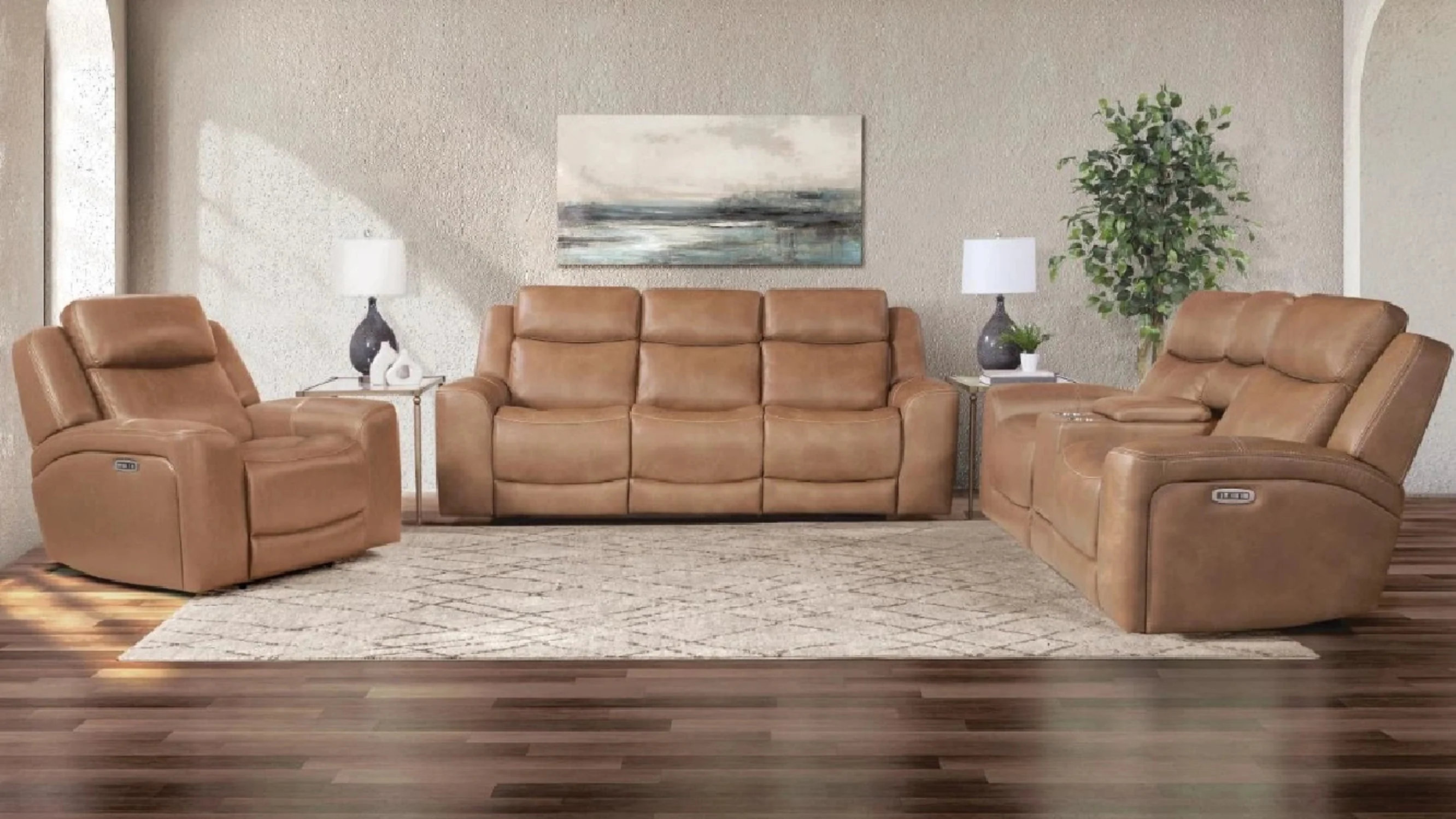 Aline Butternut Power Recliner - Image 7