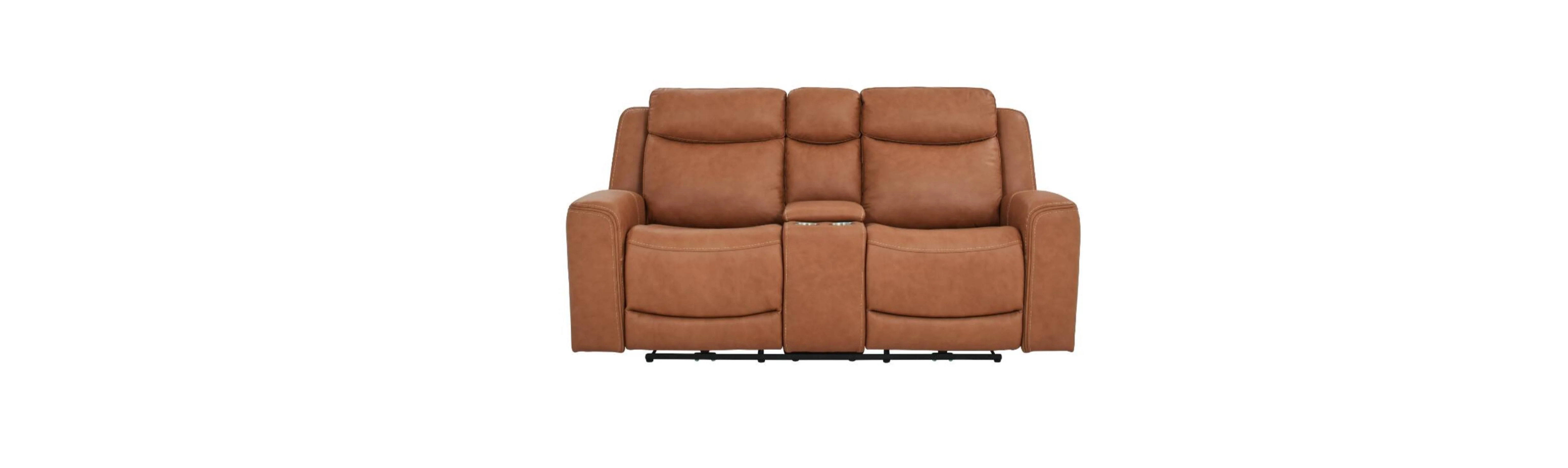Aline Butternut Power Reclining Loveseat - Image 6
