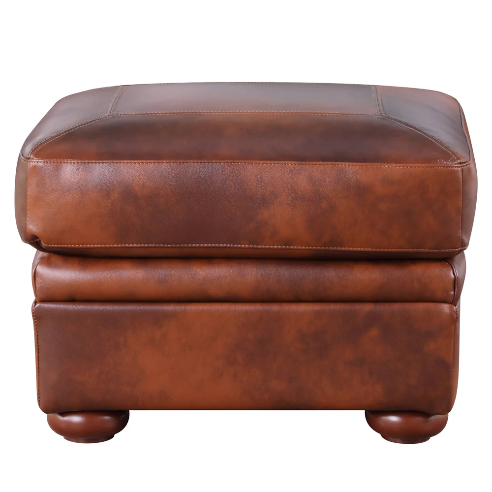Arizona Leather Ottoman - Image 2