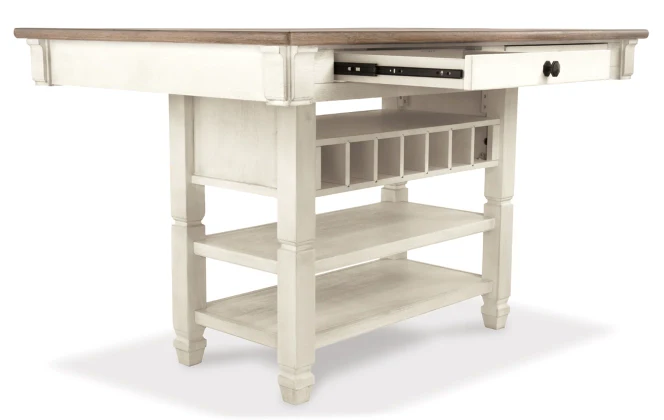 Bolanburg Counter Height Dining Table with Drawers - Image 3