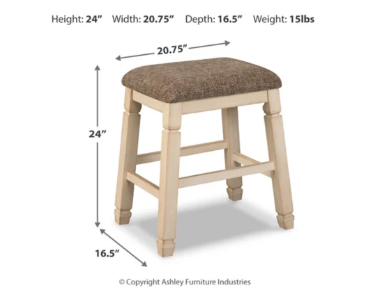 Bolanburg Upholstered Stool - Image 4