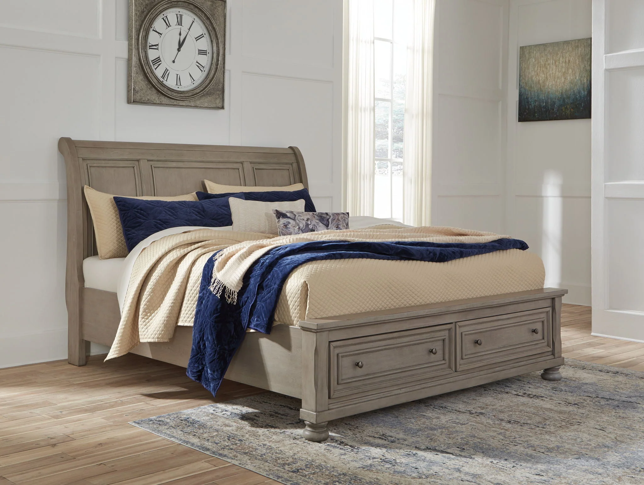 Lettner California King Storage Bed