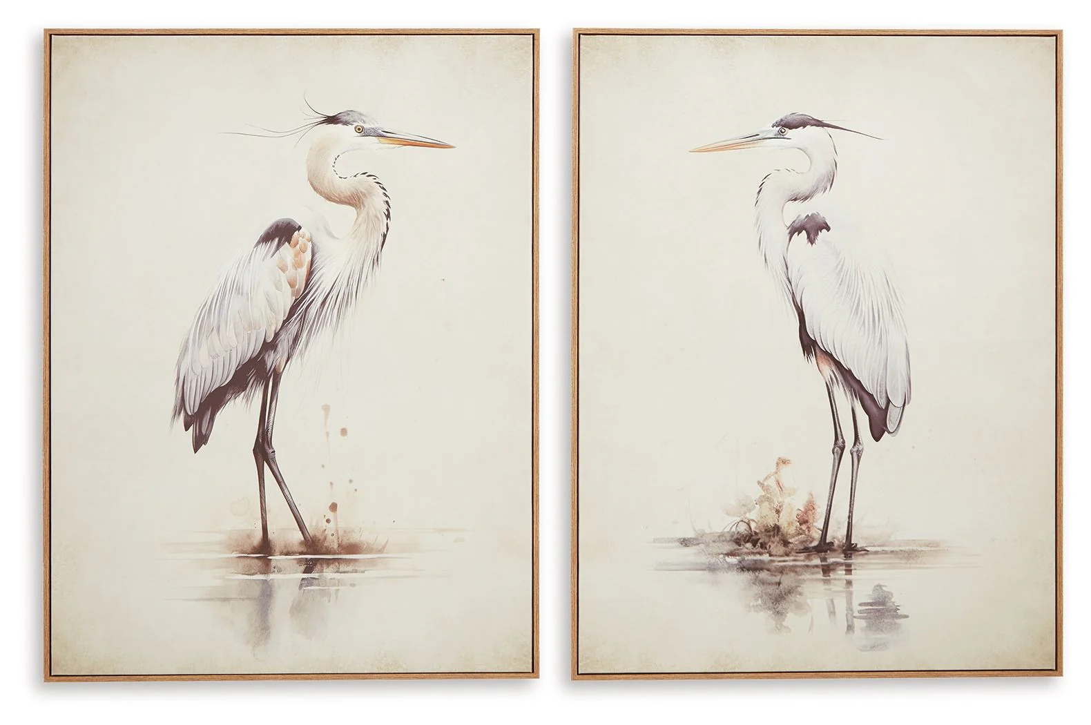 Aubinell - Wall Art Set - Beige