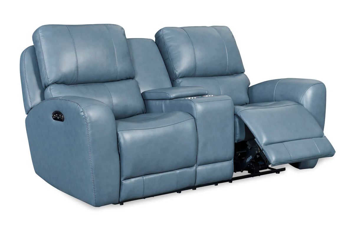 Bel Air Power Reclining Console Loveseat - Image 2