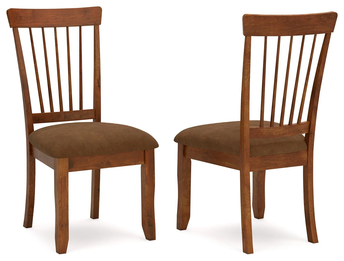 Berringer - Dining Upholstered Side Chair - Rustic Brown