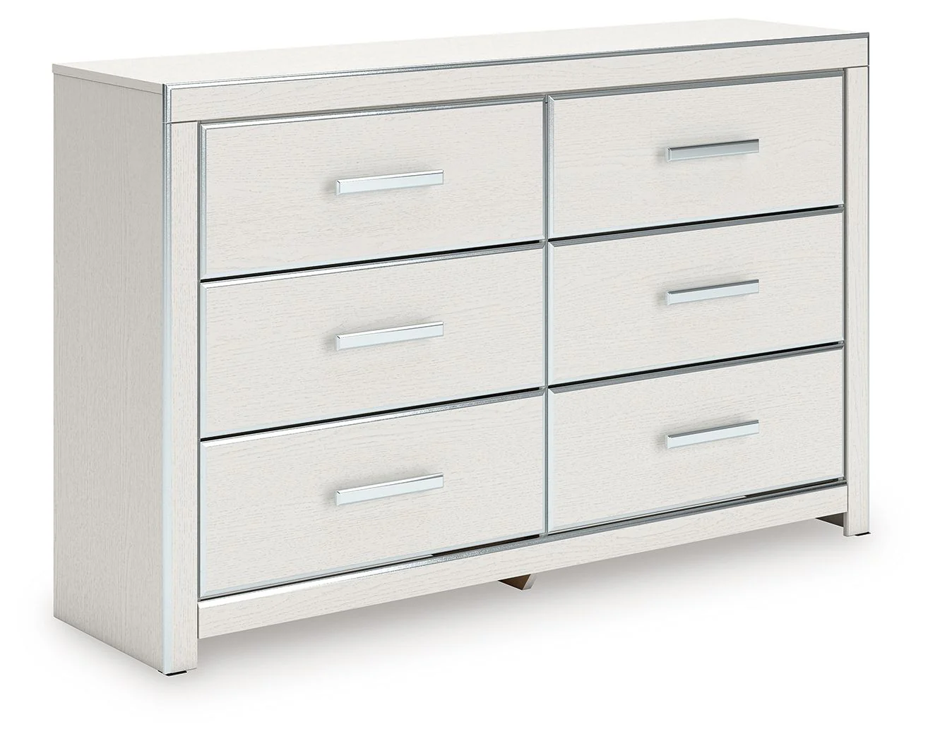 Birmonton - Six Drawer Dresser - White