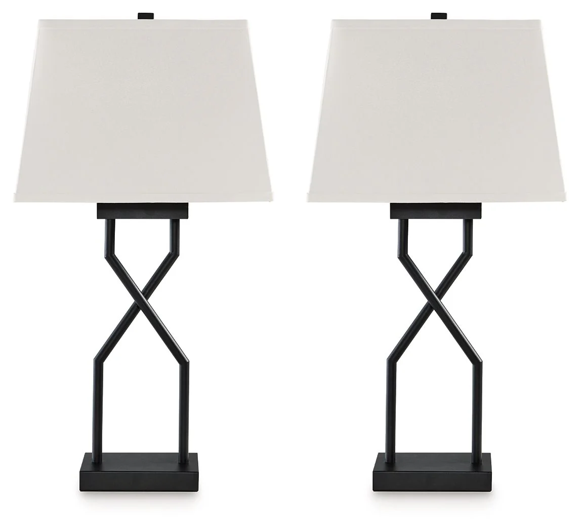 Brookthrone - Metal Table Lamp - Black