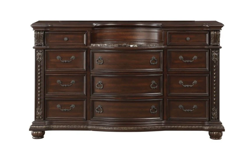 Cavalier Dresser and Mirror - Image 3