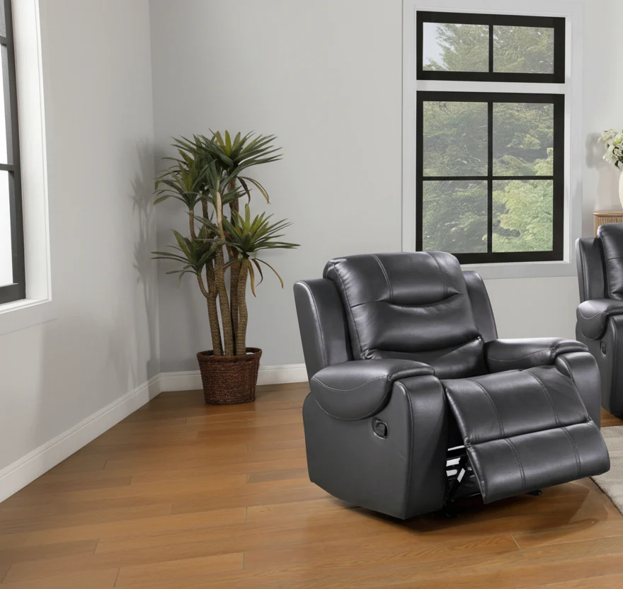 Espresso Reclining Glider
