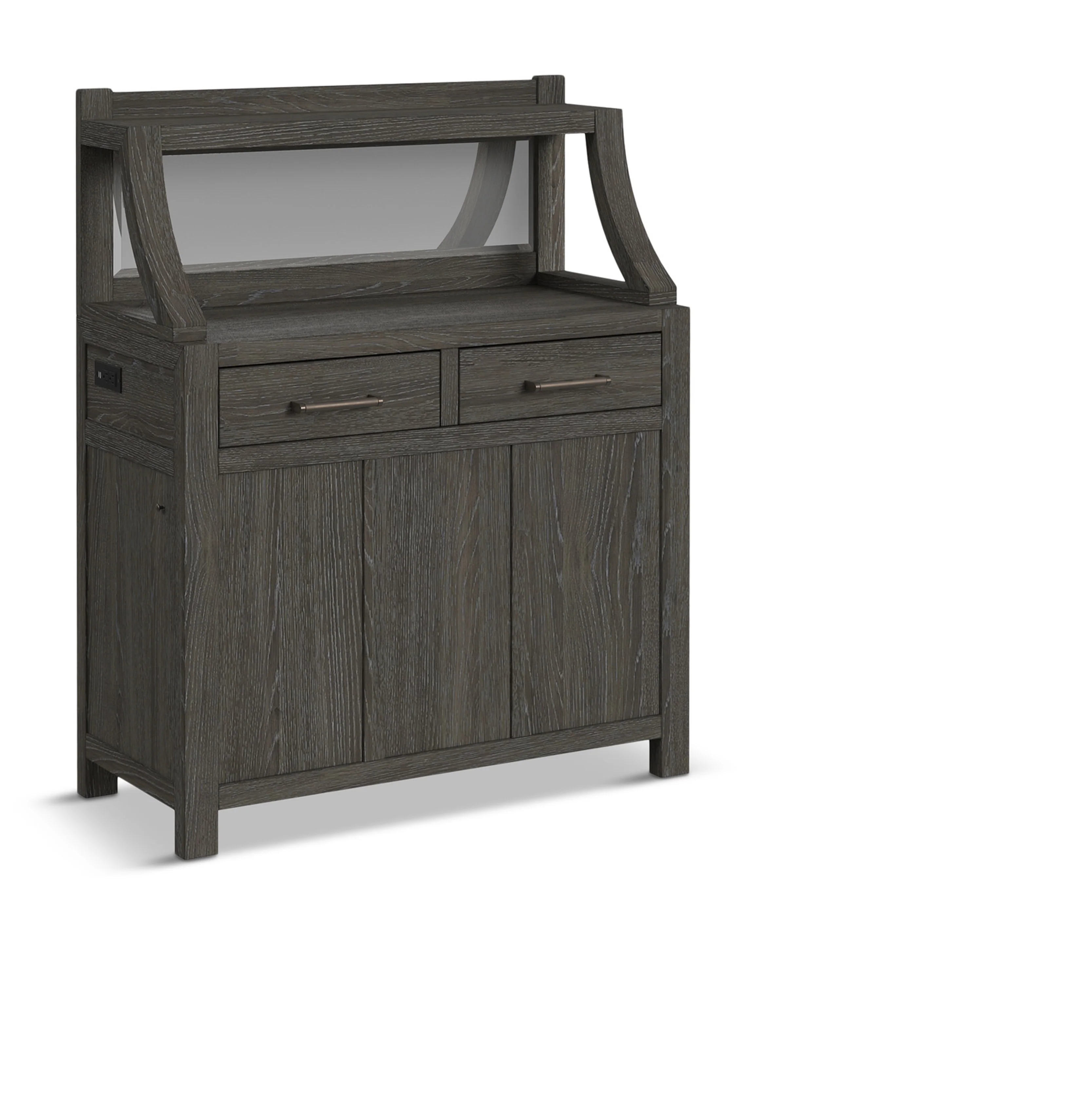 Flex Server and Hutch with Mirror