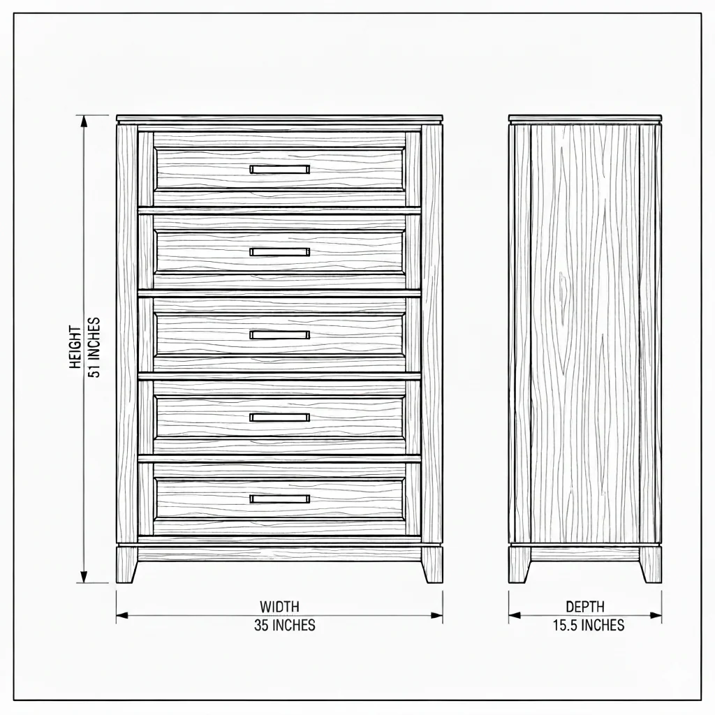 Garretson Gray Chest - Image 2