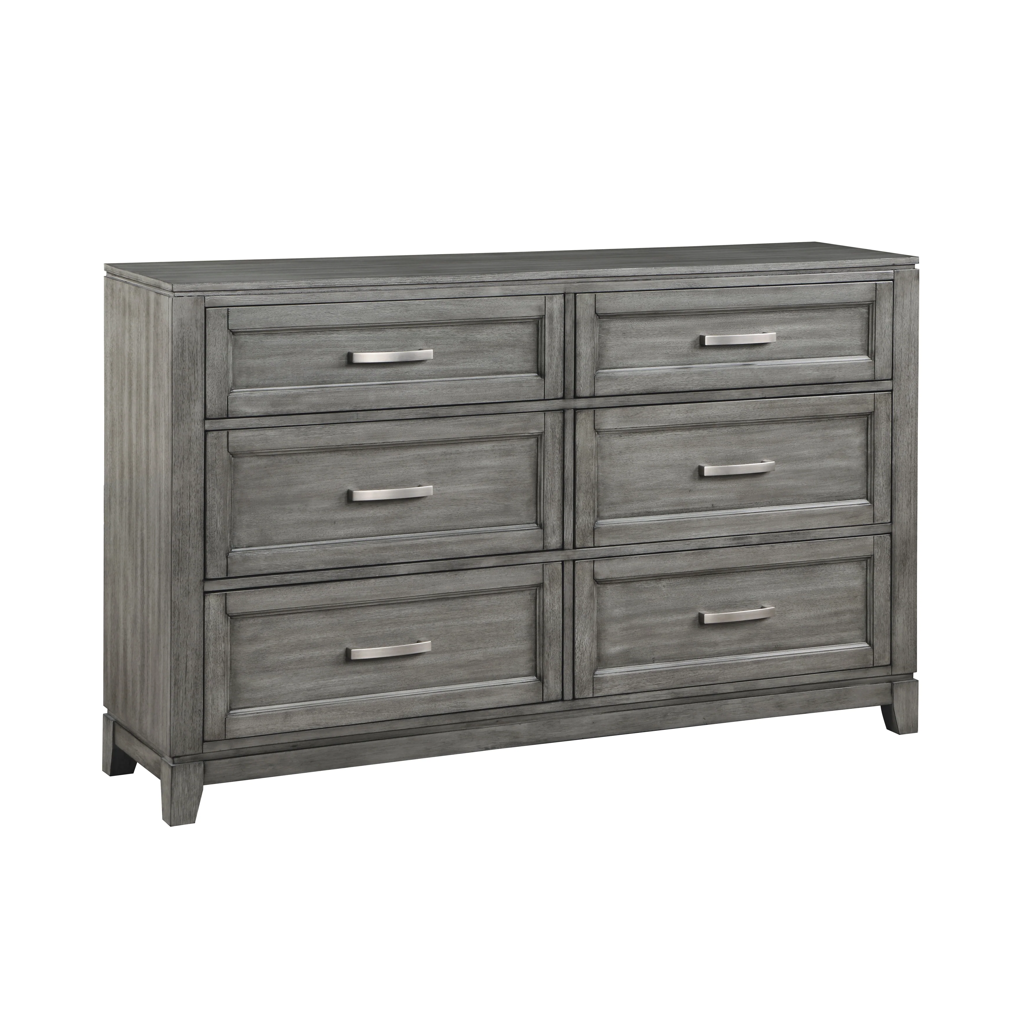 Garretson Gray Dresser and Mirror - Image 4