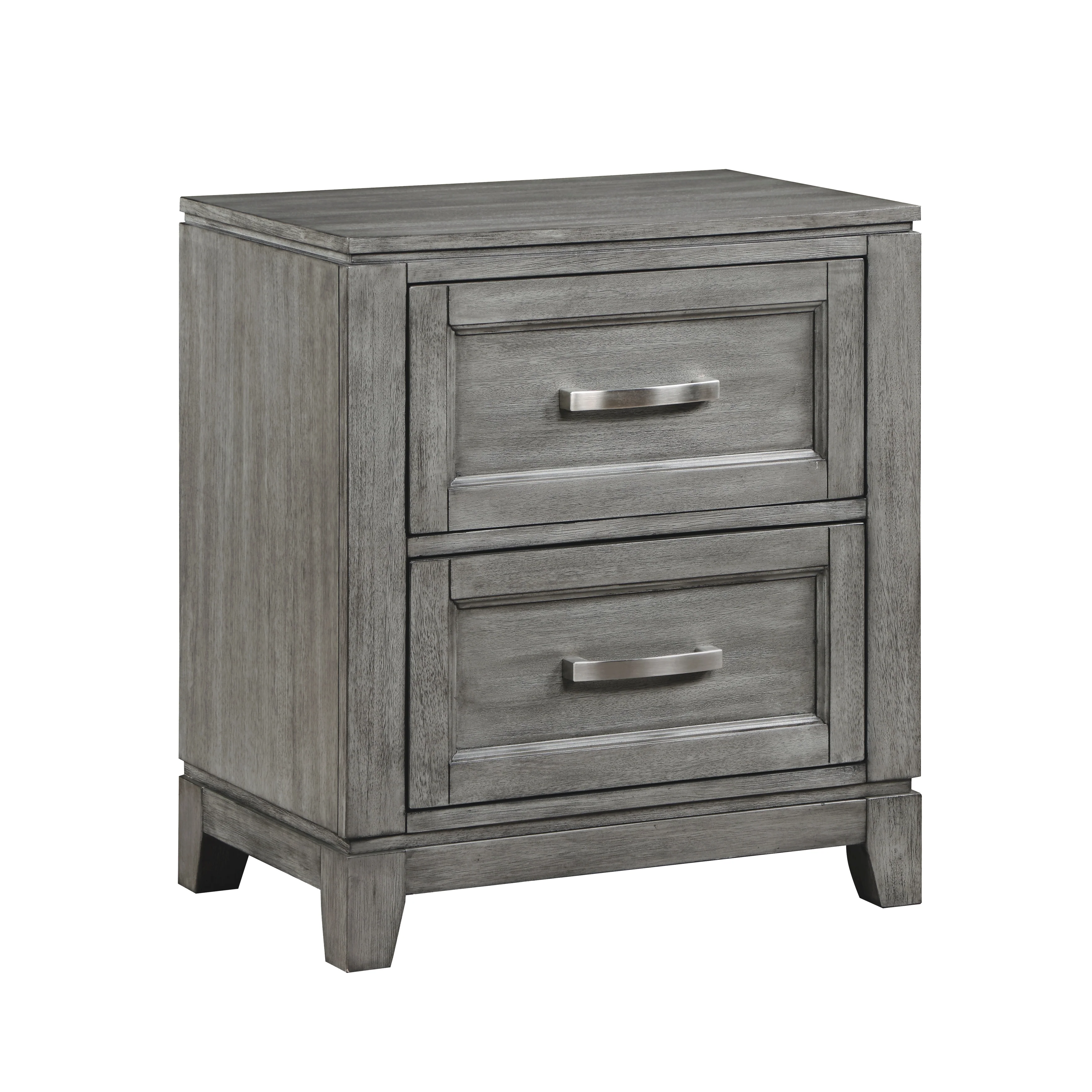 Garretson Gray Nightstand - Image 3