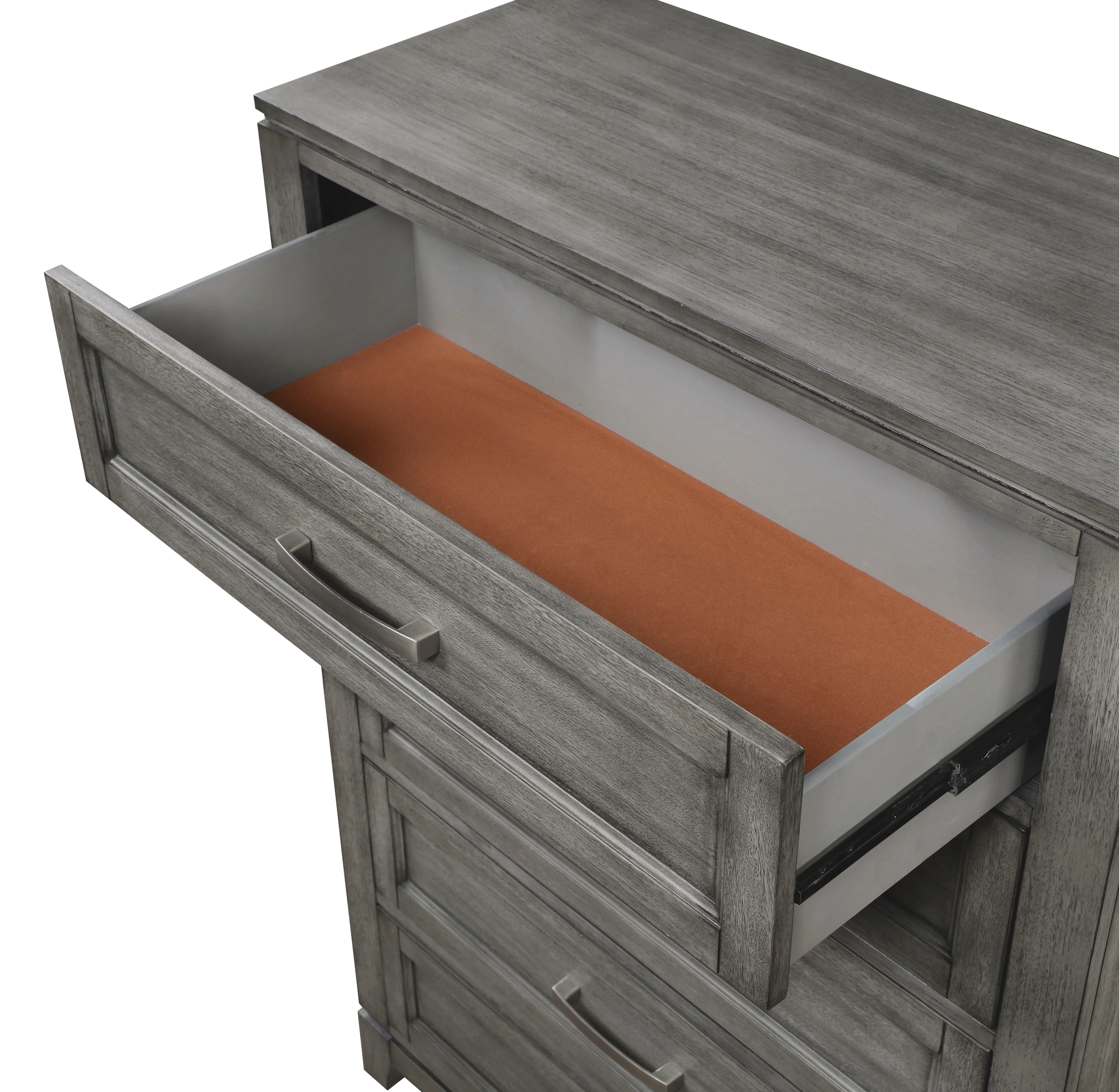 Garretson Gray Nightstand - Image 4