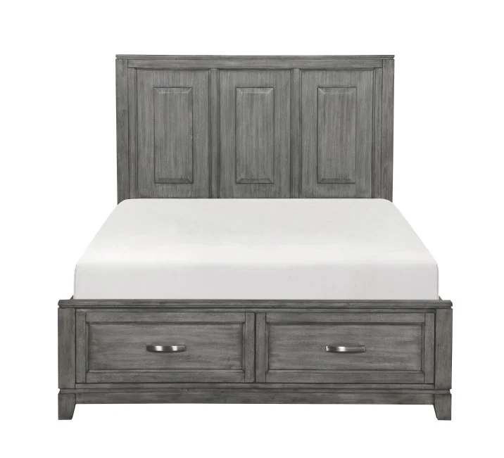Garretson Gray Queen Storage Bed - Image 2