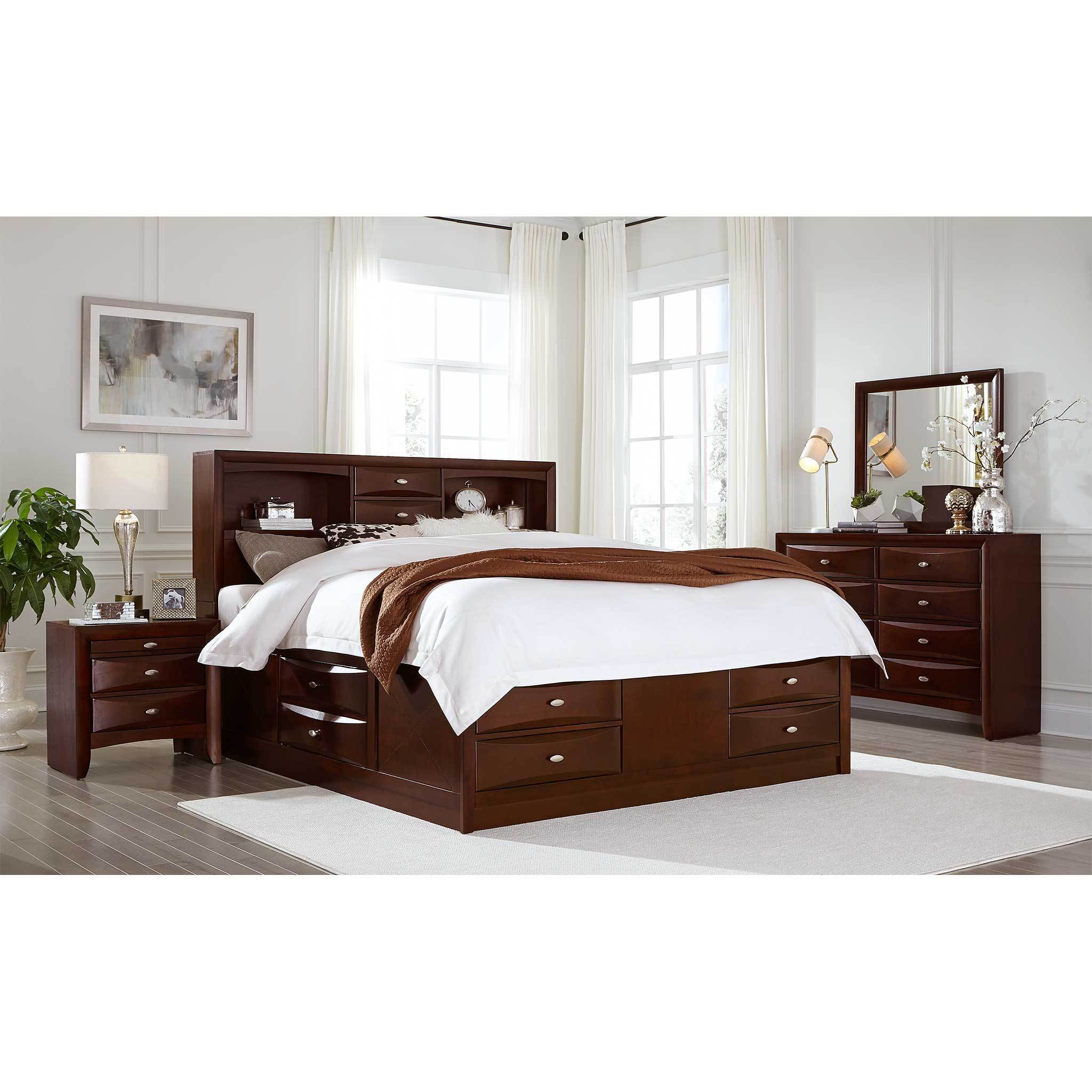Linda King Storage Bed