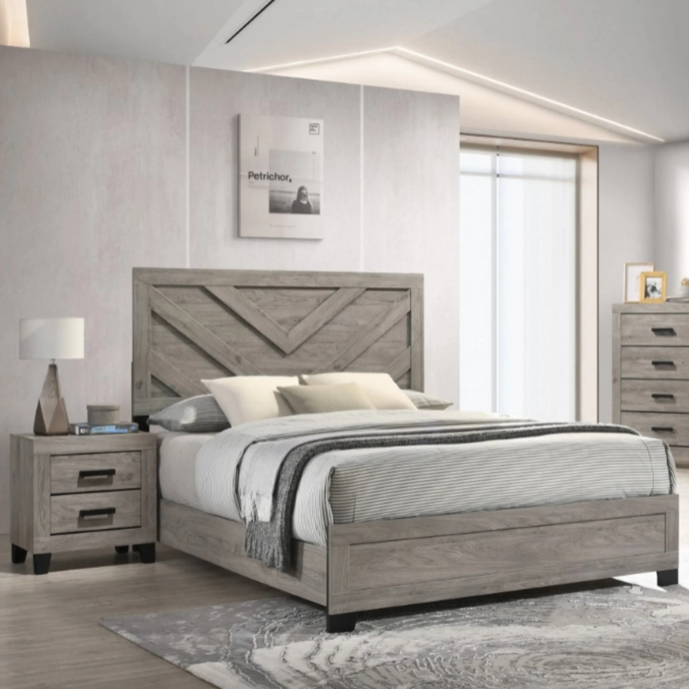 Jeffery King Bed