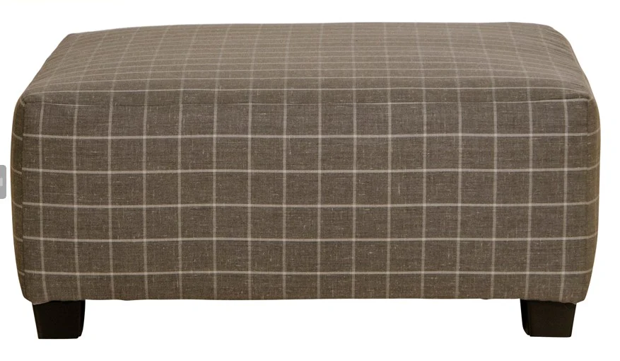 Lewiston Cement Cocktail Ottoman Charcoal