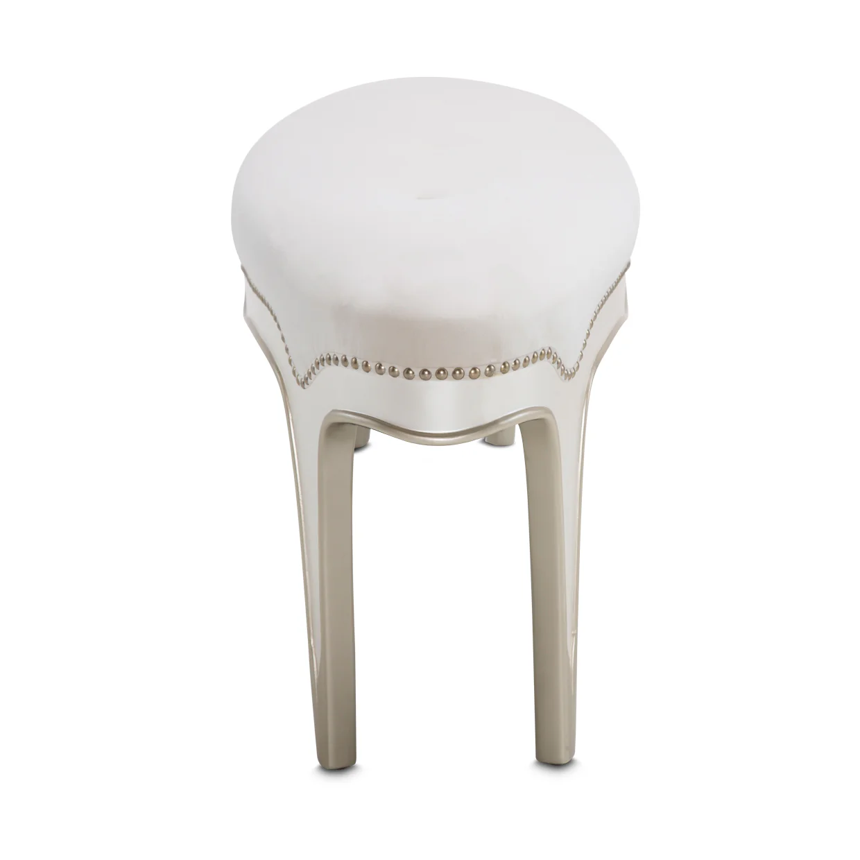 London Place Creamy Pearl Bed Bench - Image 5