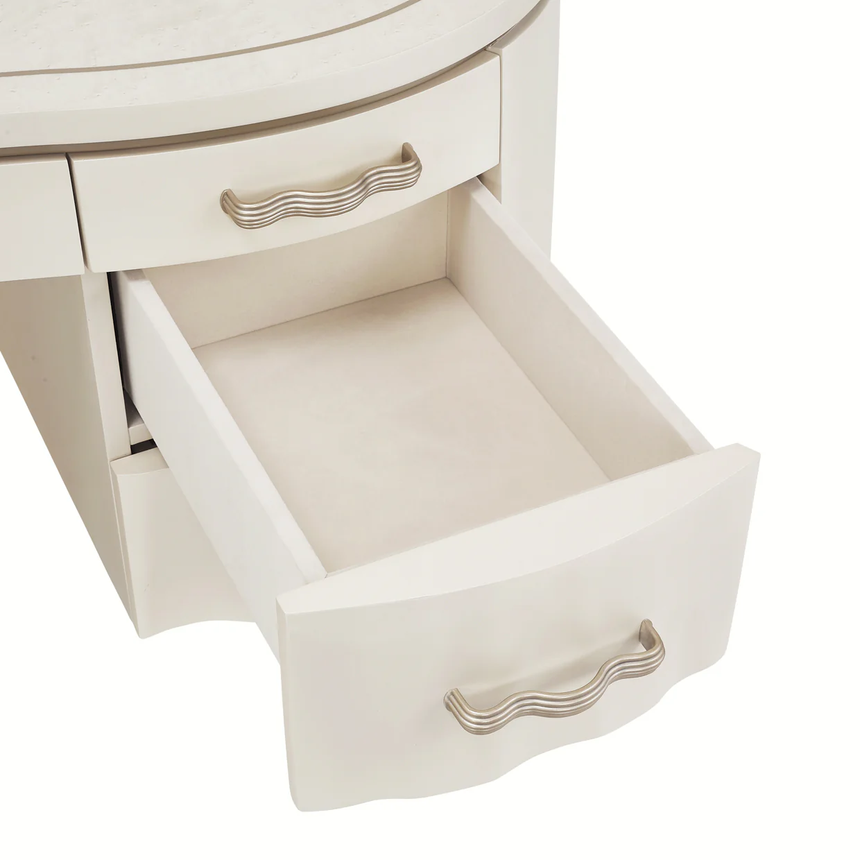 London Place Creamy Pearl Desk - Image 12