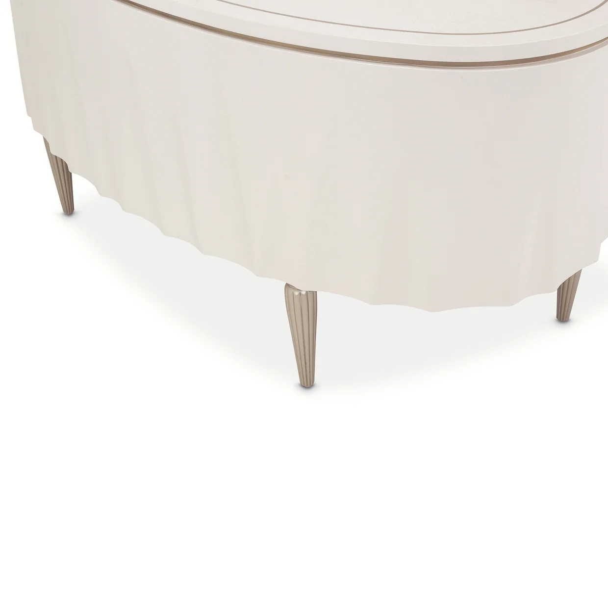 London Place Creamy Pearl Desk - Image 18