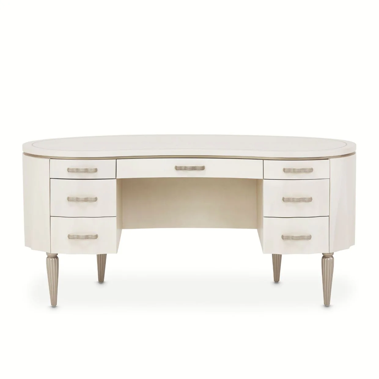 London Place Creamy Pearl Desk - Image 3