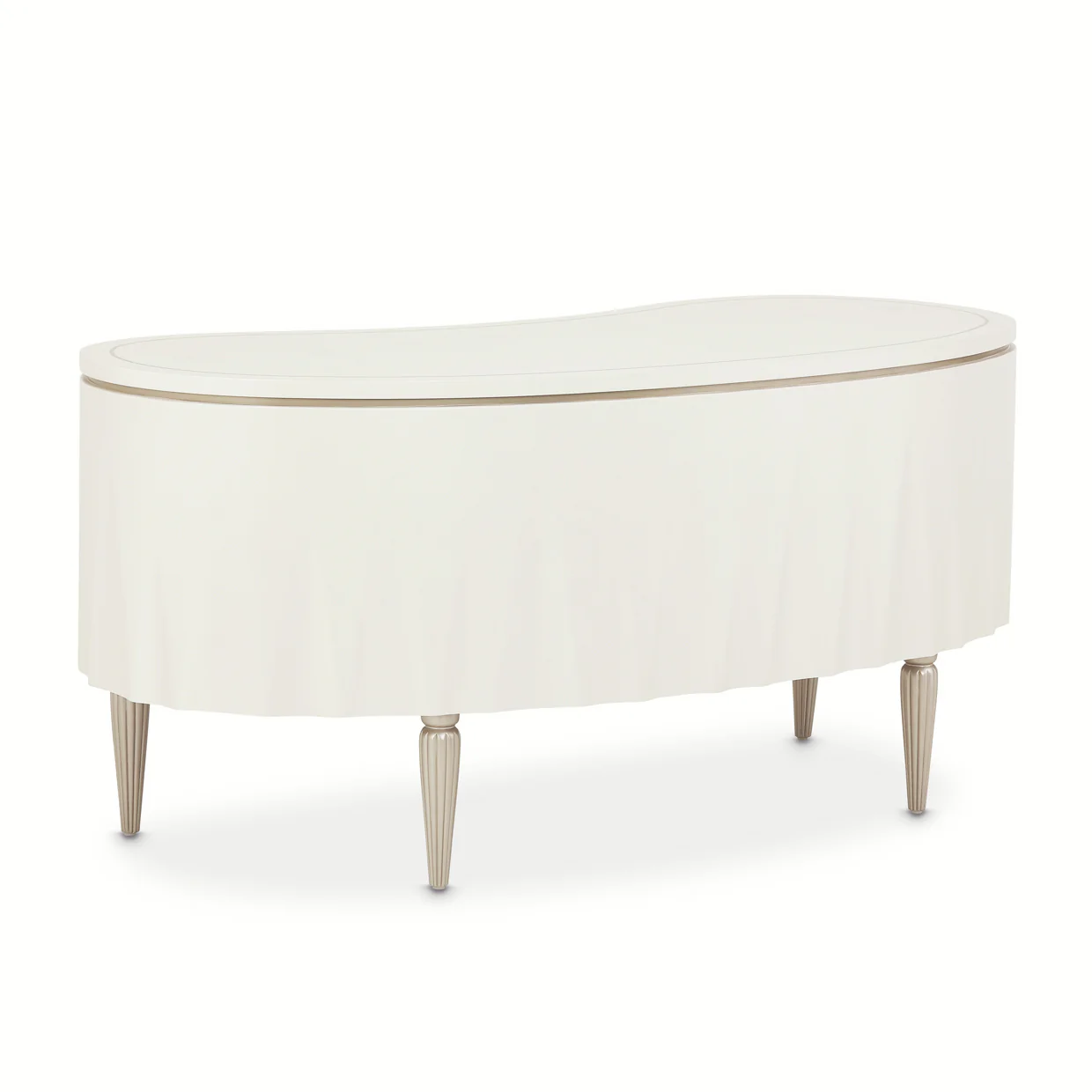 London Place Creamy Pearl Desk - Image 5