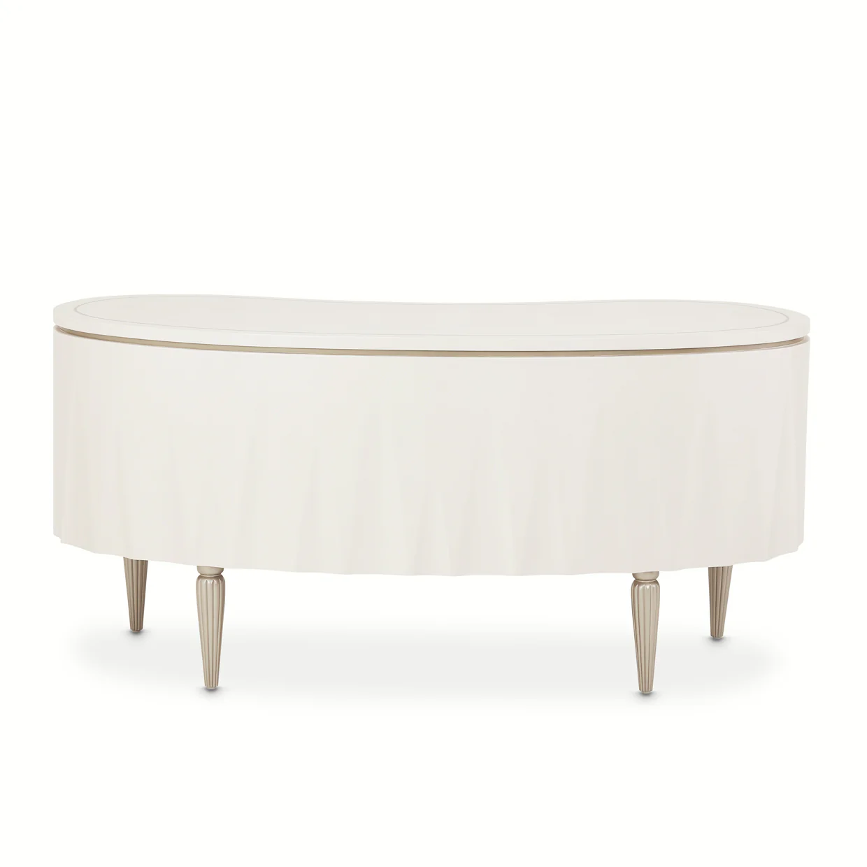 London Place Creamy Pearl Desk - Image 6