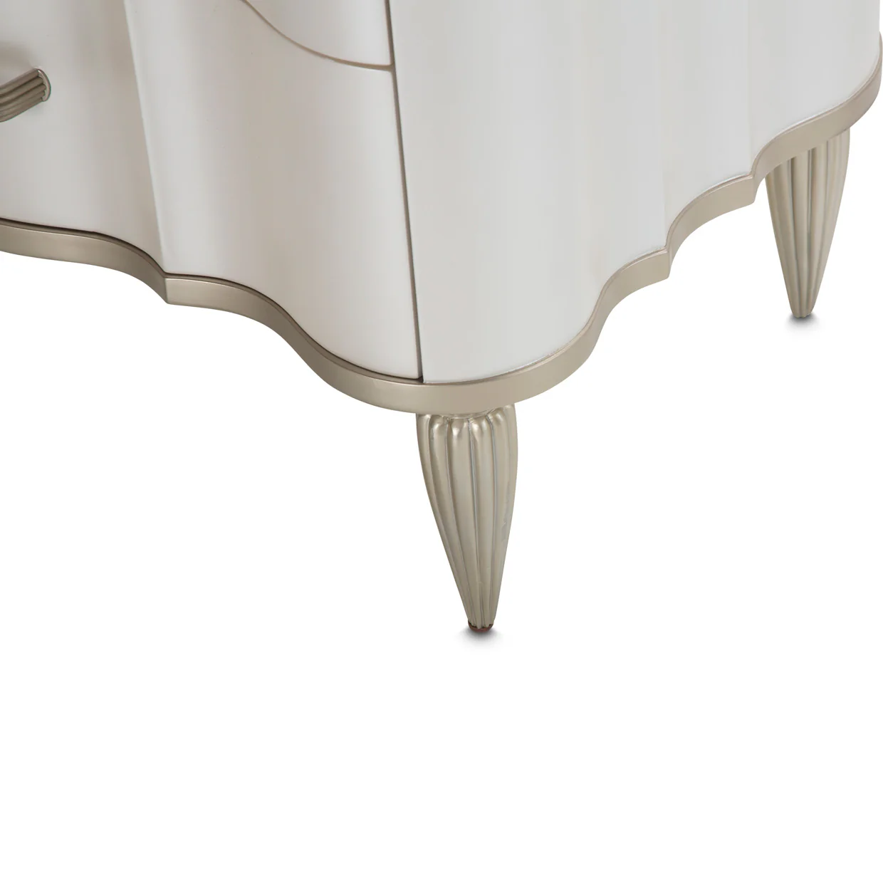 London Place Creamy Pearl Nightstand - Image 6