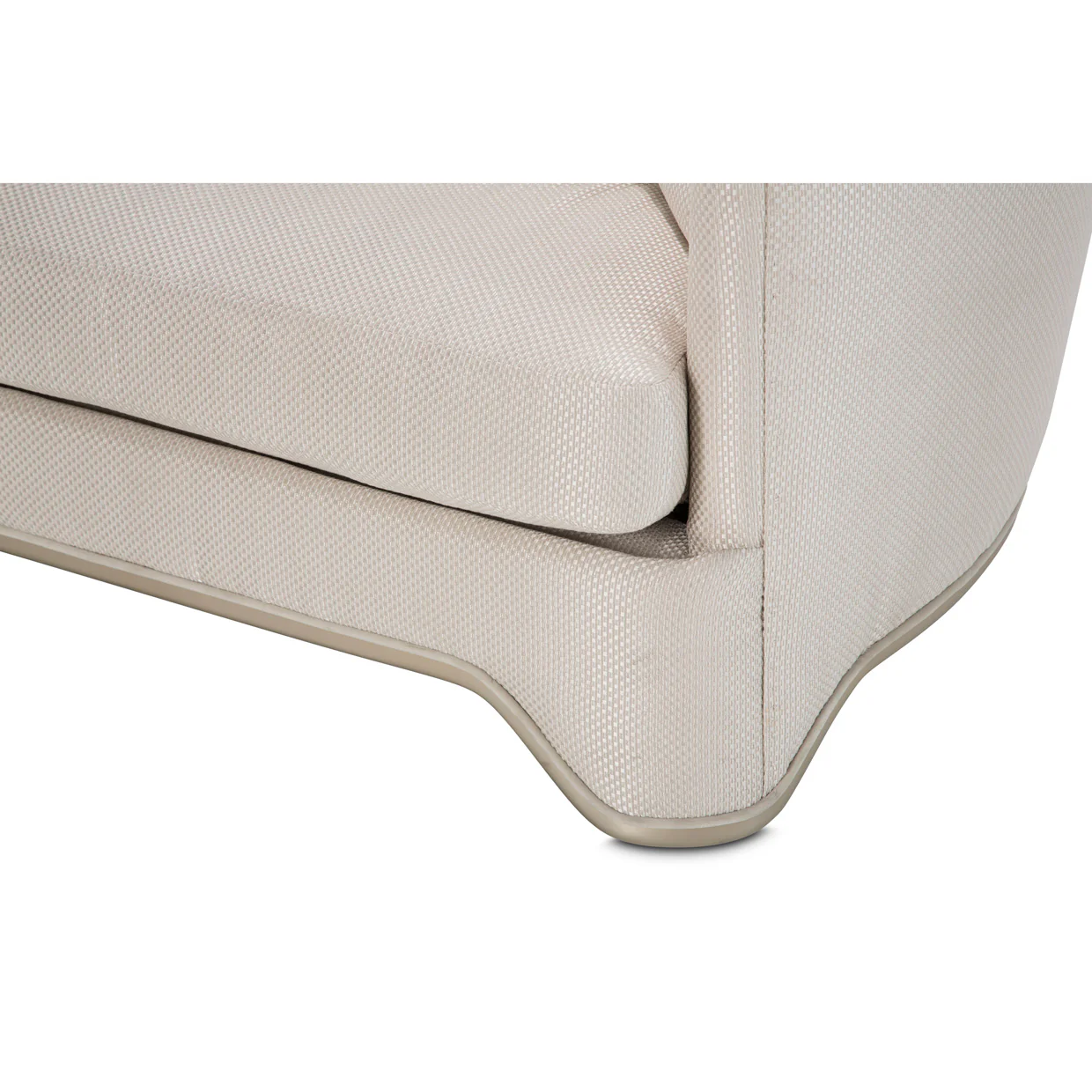 London Place Light Champagne Chair and Half - Image 8
