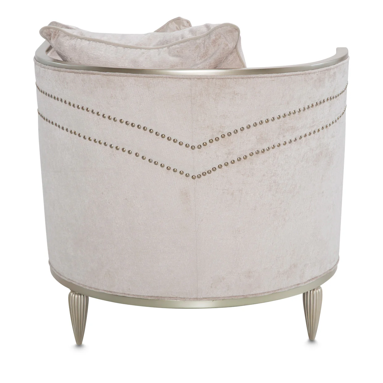 London Place Light Champagne Chaise - Image 6