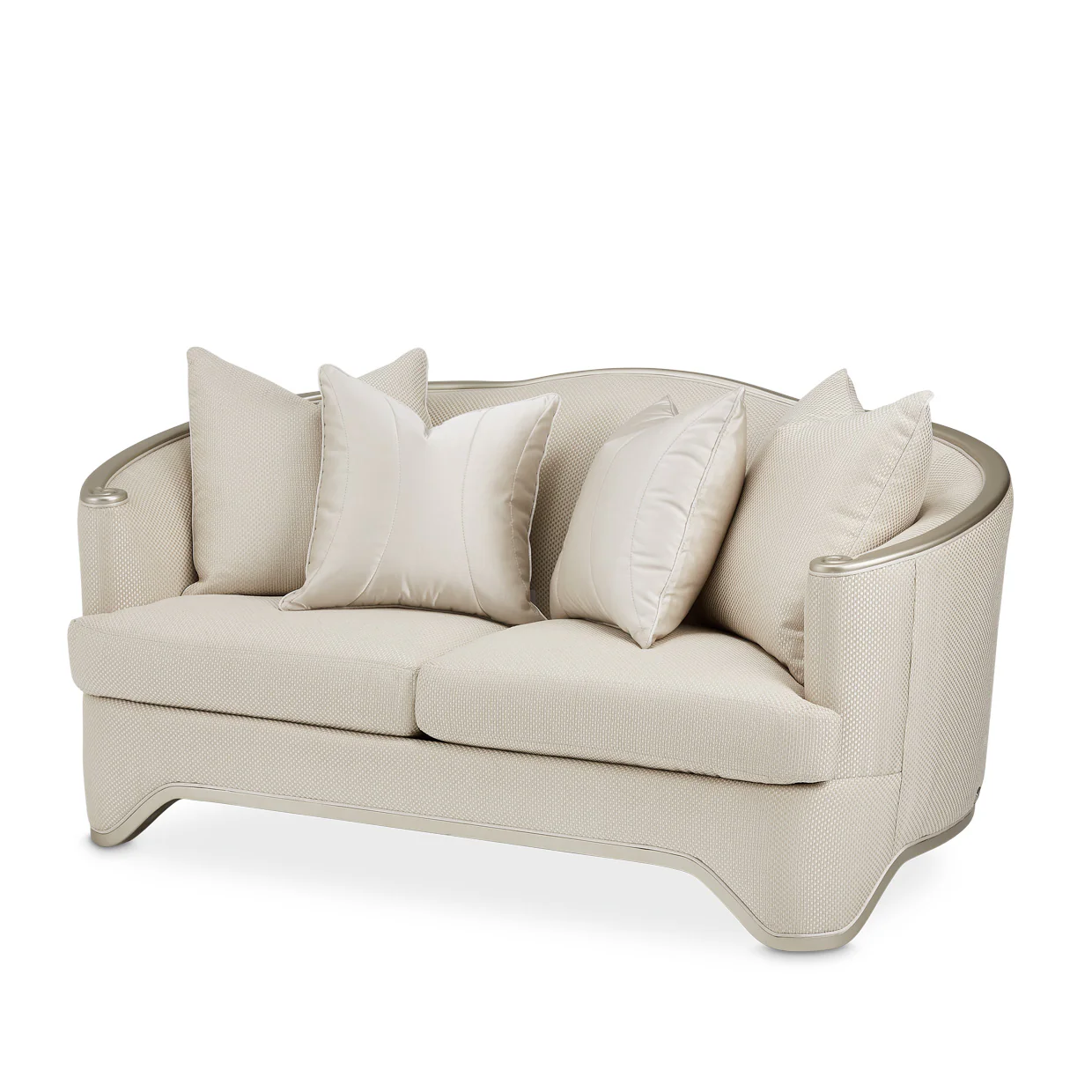 London Place Light Champagne Loveseat