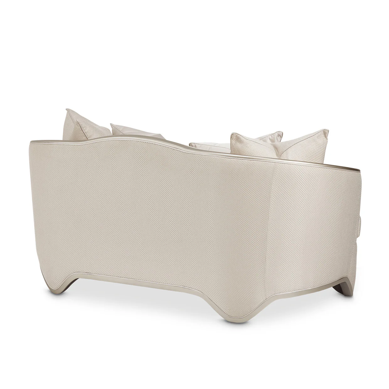 London Place Light Champagne Loveseat - Image 5