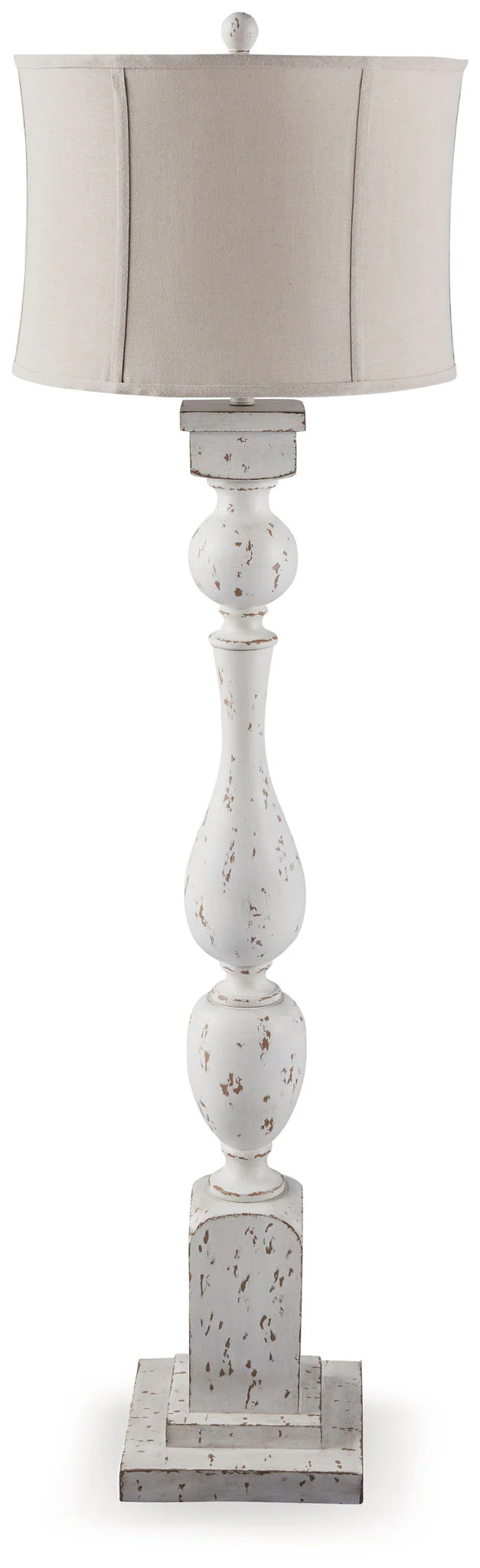 Madsbrook - Poly Floor Lamp - Antique White