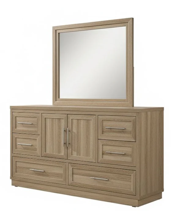 Packer Dresser and Mirror - Image 2
