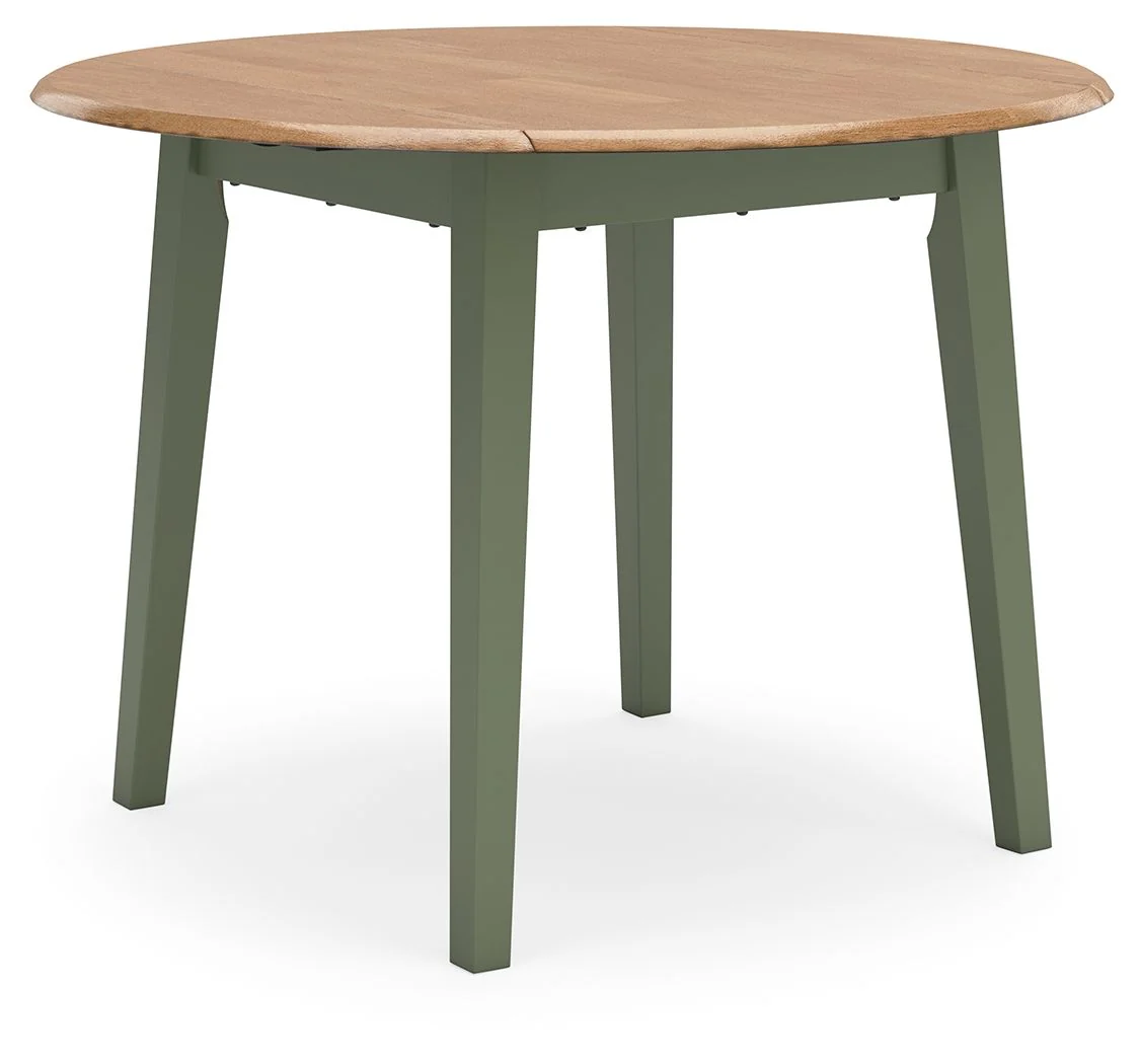Regency Gesthaven - Round Dining Room Drop Leaf Table - Image 3