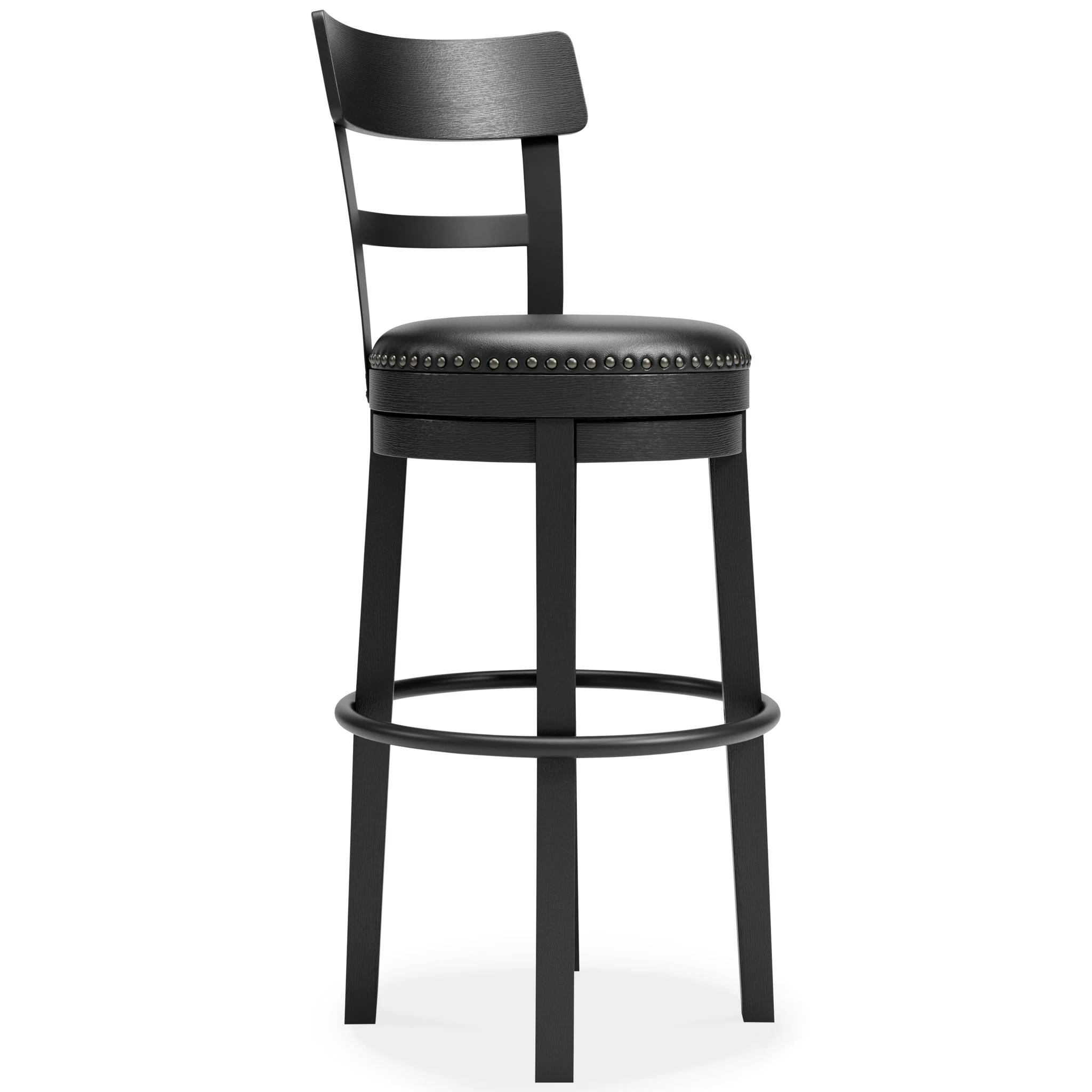 Regency Valebeck - Tall Upholstered Swivel Barstool - Image 3