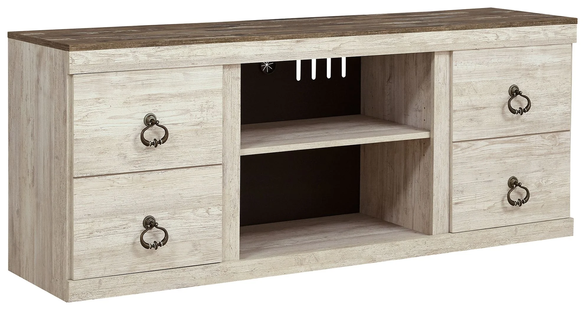 Regency Willowton - TV Stand With Fireplace Option