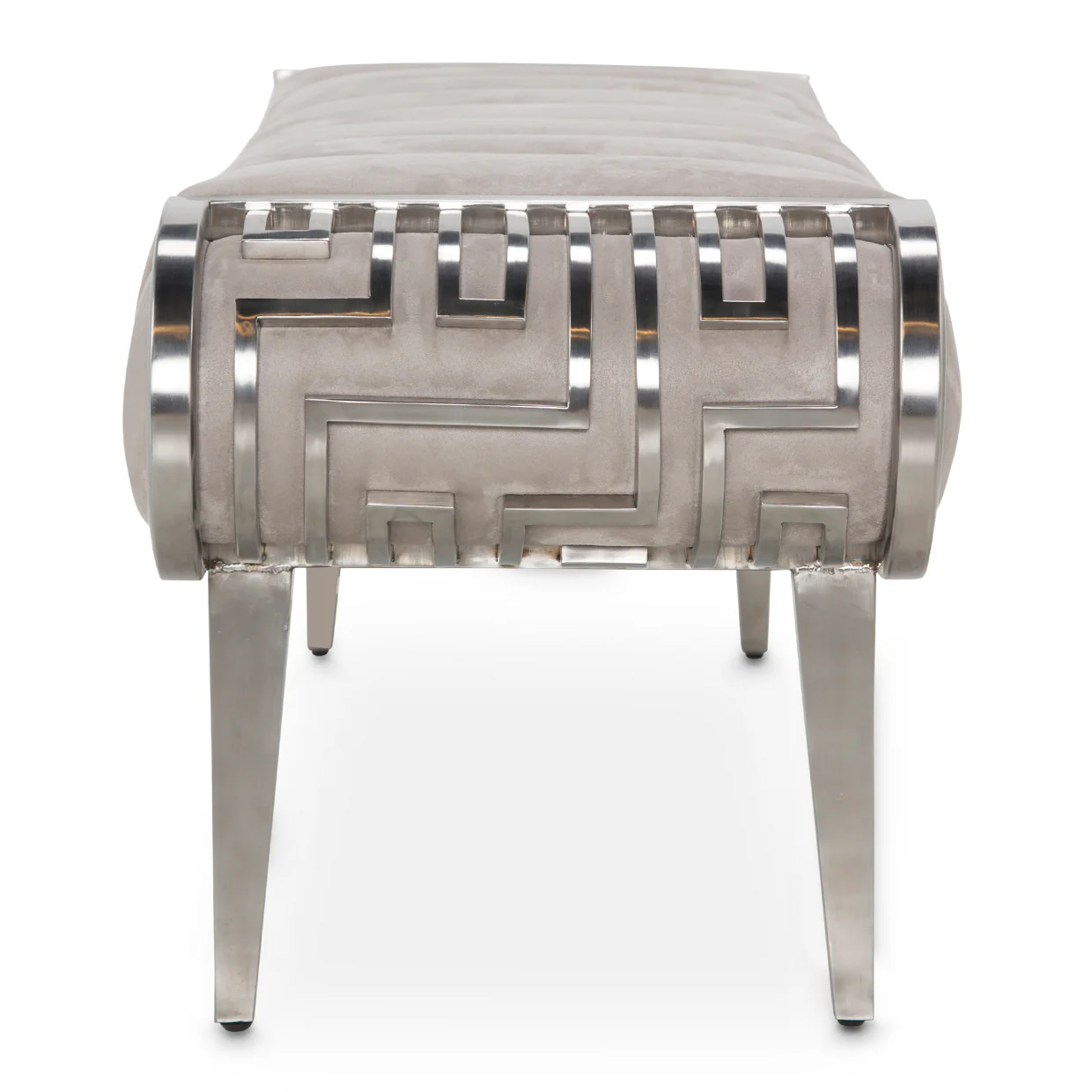 Roxbury Park Channel Tufted Bench - Image 4