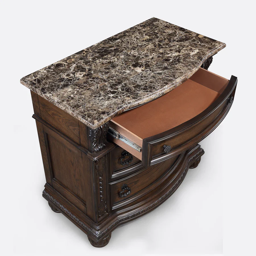 Stanley Nightstand with Marble Top - Image 2
