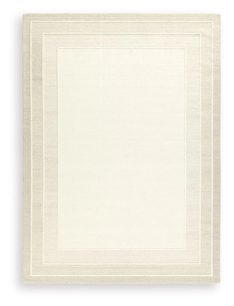 TeeLGan - 10' x 14' Rug - Ivory / Tan