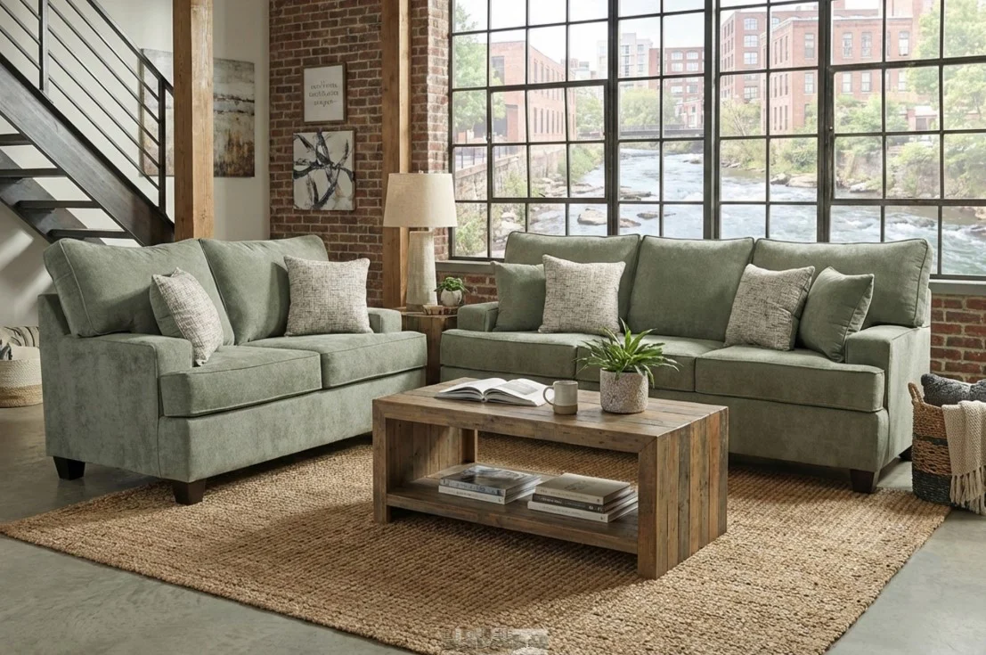 The Nova Cody Clover Loveseat - Image 2