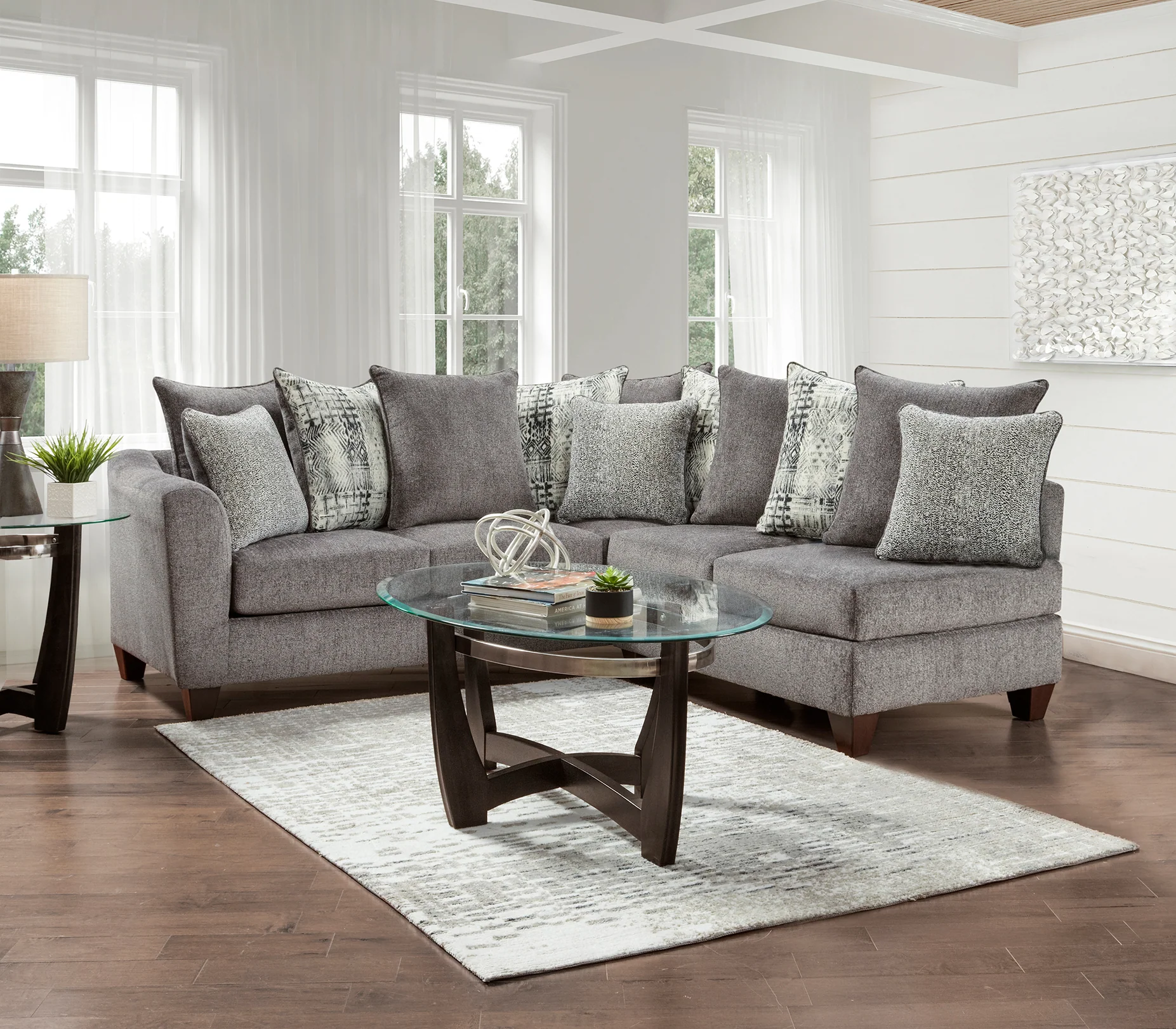 Tori Slate 2 Piece Sectional