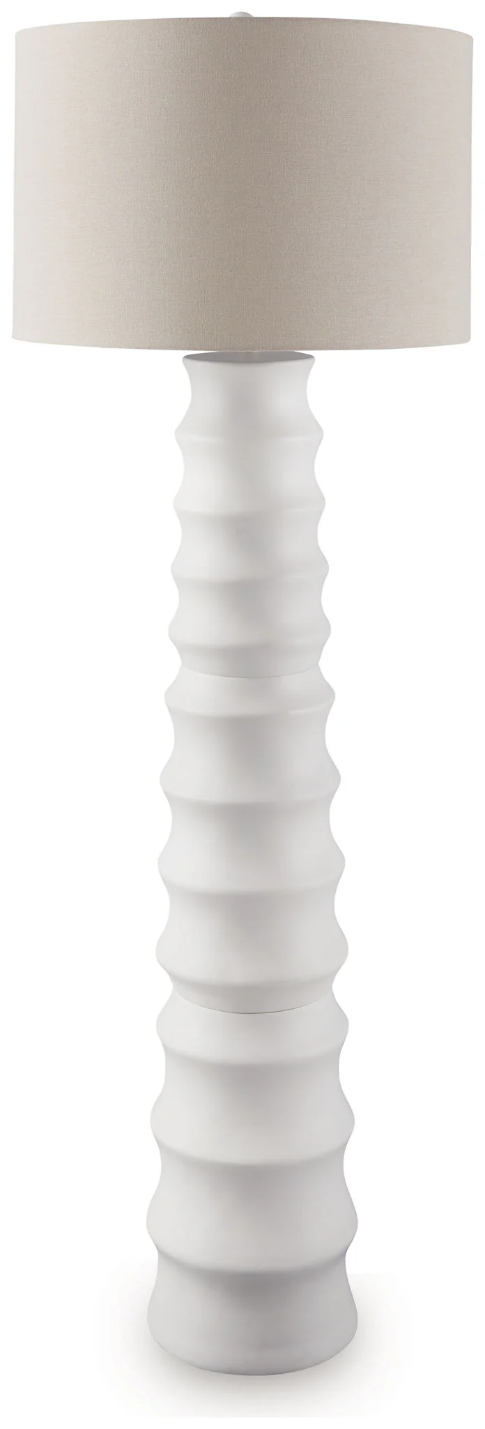 Veraleigh - Poly Floor Lamp - White