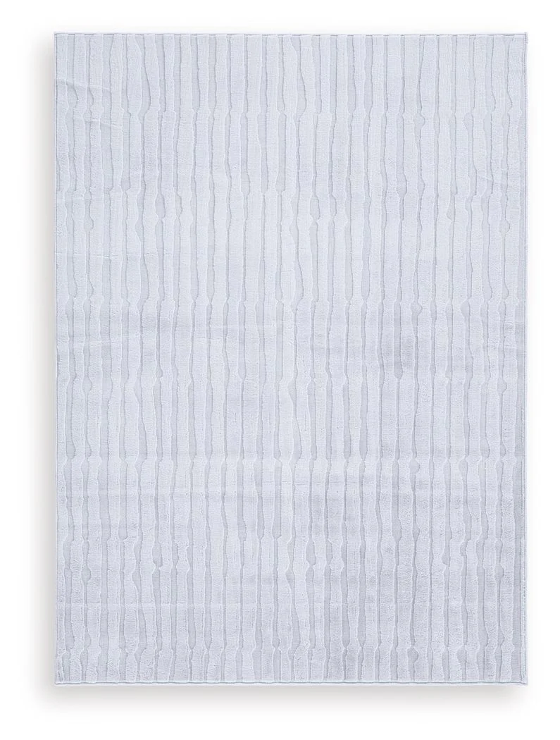 Worthley - 5' x 7' Washable Rug - Gray